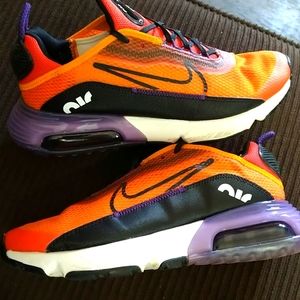 Sz 7Y-8W Nike Air 2090 Atomic Orange VGC!!!